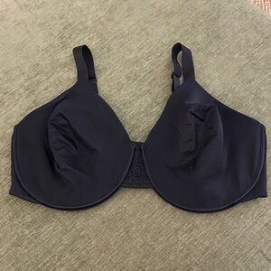 Vanity Fair 76080 Beauty Back Full Figure Underwire Minimizer Bra in Black 42DDD